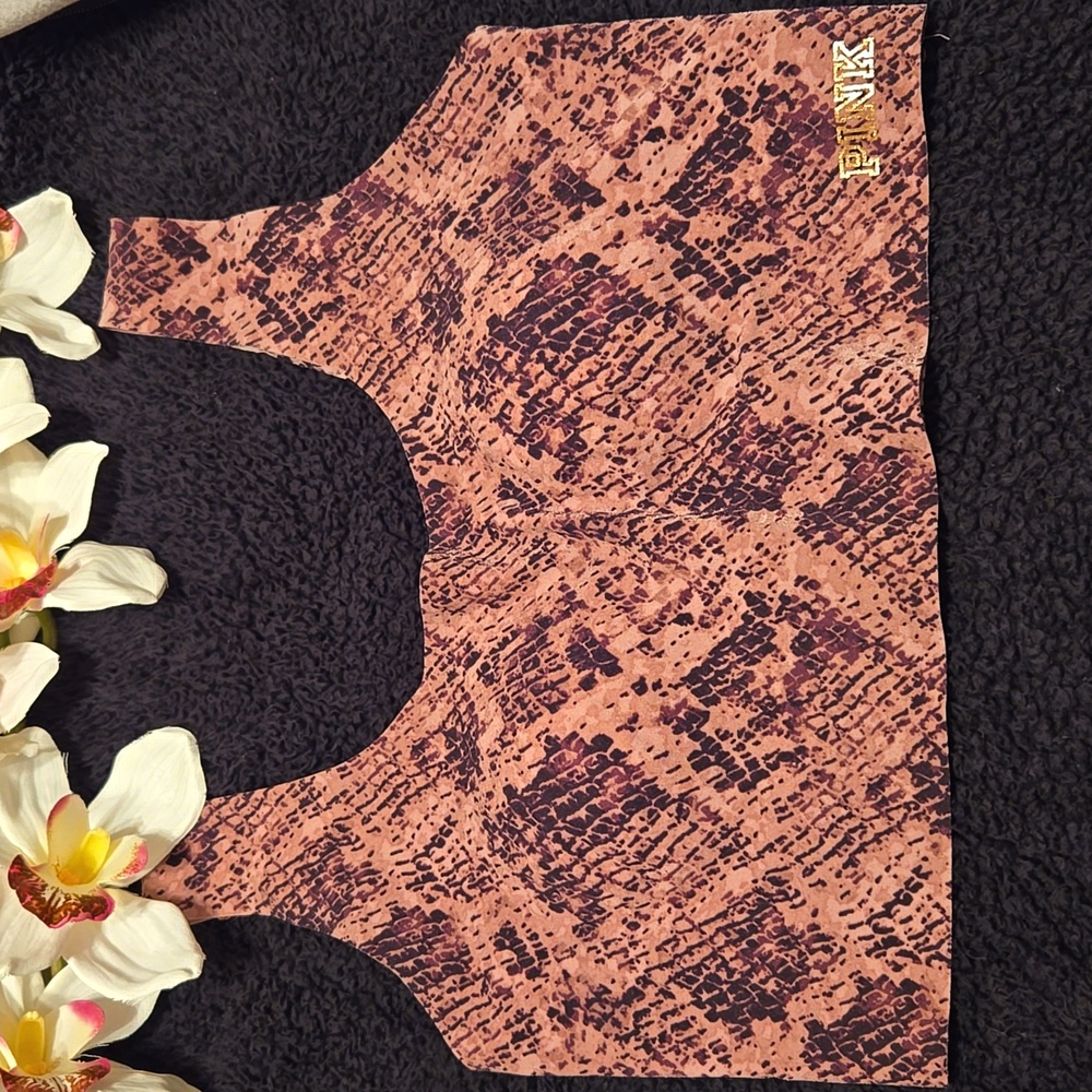 PINK Victoria's Secret Snake Print Bralette